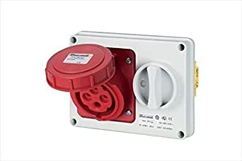 Presa Incasso Interbloccata 3P+N+T IP65 16A 380V